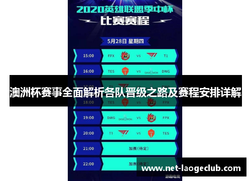 澳洲杯赛事全面解析各队晋级之路及赛程安排详解